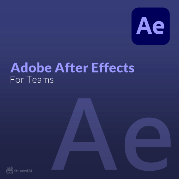 Adobe After Effects für Teams