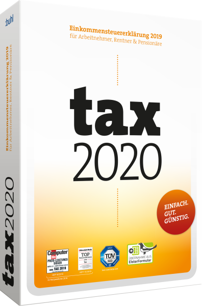 BUHL tax 2020 (für das Steuerjahr 2019)