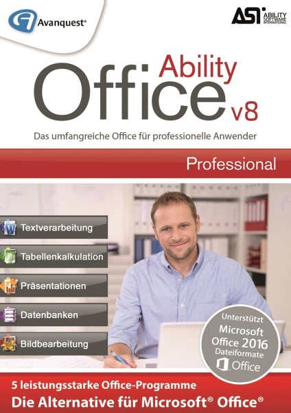 Ability Office 8 Professional für 2 PC's