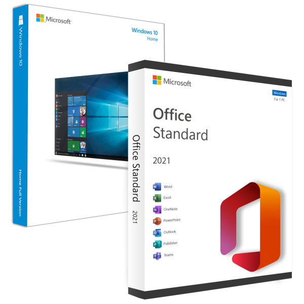 Windows 10 Home + Office 2021 Standard