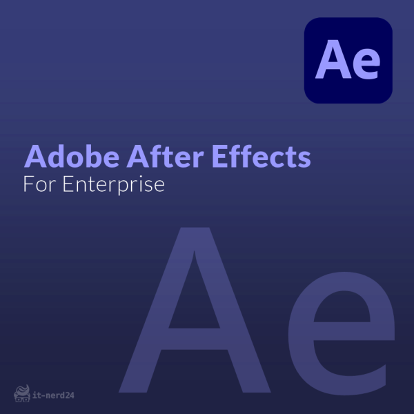 Adobe After Effects für Enterprise