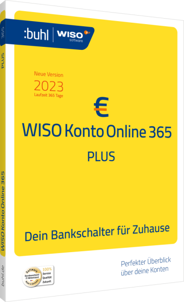 WISO Konto Online Plus 365 (Version 2023)