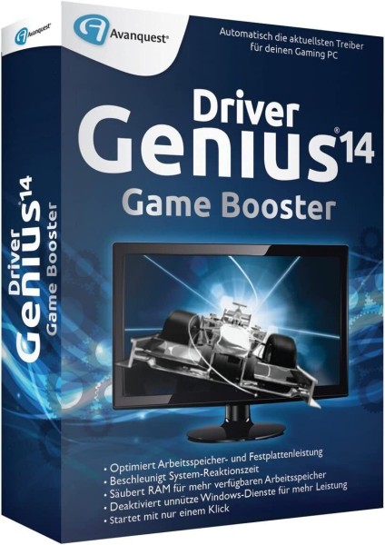 Driver Genius 14 - Game Booster - 2-PC