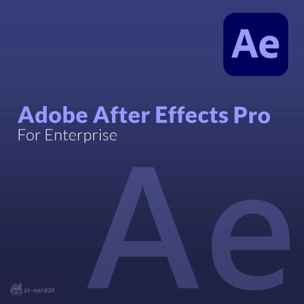 Adobe After Effects Pro für Enterprise