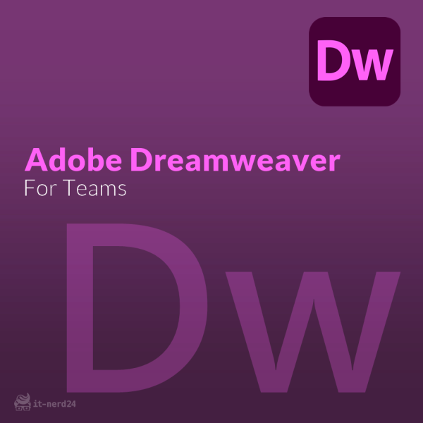 Adobe Dreamweaver für Teams